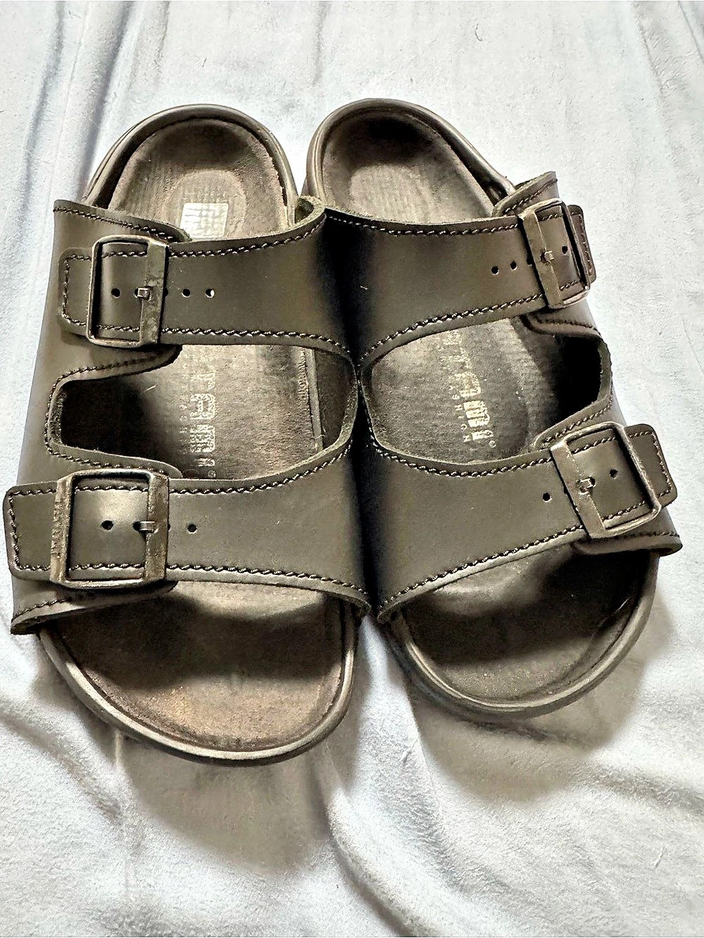 Birkenstock Two-Strap Sandals Black L-10 M-8